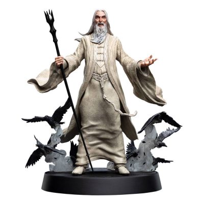 The Lord of the Rings Figura of Fandom PVC Szobor Saruman the White 26 cm
