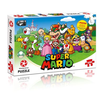 Super Mario Jigsaw Puzzle Mario & Friends