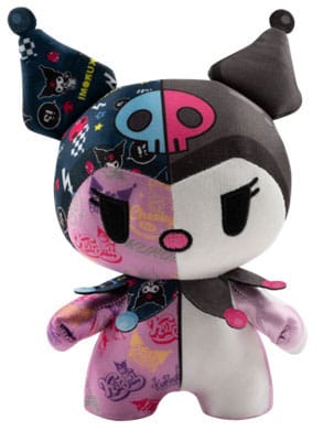 Sanrio DZNR Plüss Figura Kuromi Graffiti Edition 18 cm