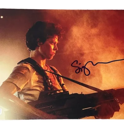 Alien Sigourney Weaver aláírt fotó 11X14 (Ellen Ripley - D)