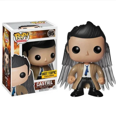 Supernatural Castiel w/ Wings #95 Funko Pop! figura (Hot Topic Exclusive)