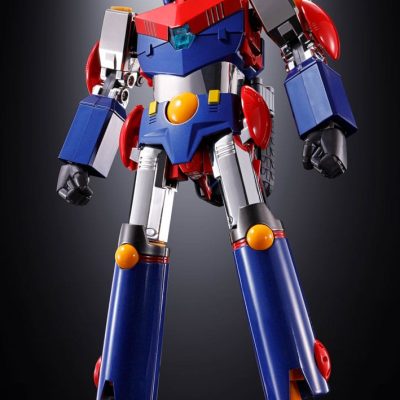 Super Electromagnetic Machine Voltes V Soul of Chogokin Diecast Akciófigura GX50-SP Com-Battler V Chogokin 50th Anniversary Ver. 25 cm