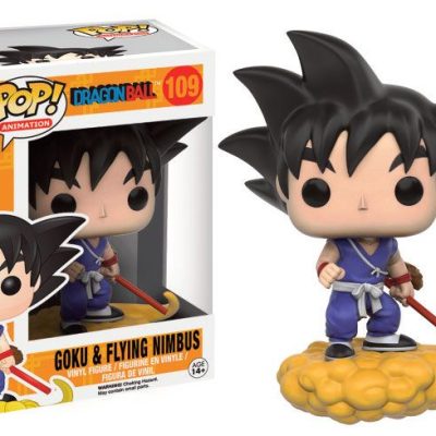 Dragon Ball Z POP! Animation Vinyl Figura Goku and Flying Nimbus 9 cm