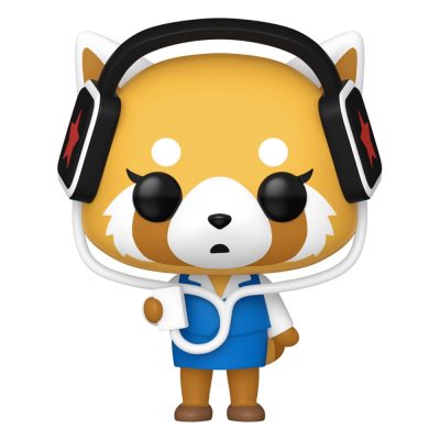 Sanrio POP! Animation Vinyl Figura Aggretsuko w/headphones 9 cm