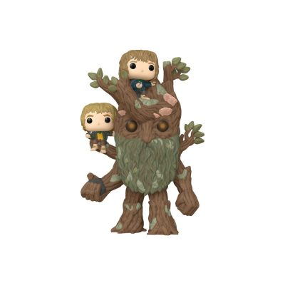 The Lord of the Rings Super Sized POP! Animation Vinyl Figura Treebeard w/Mary & Pip 15 cm