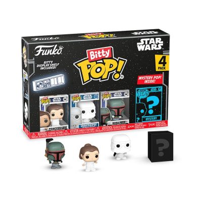 Star Wars Bitty POP! Vinyl Figura 4-Pack Leia 25 cm