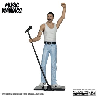 Music Maniacs Rock Akciófigura Freddy Mercury 15 cm