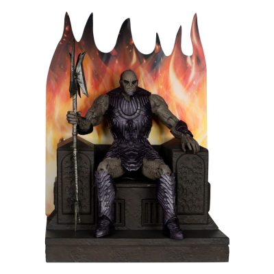 Zack Snyder's Justice League DC Multiverse Mega Akciófigura Darkseid with Throne (Gold Label) 24 cm