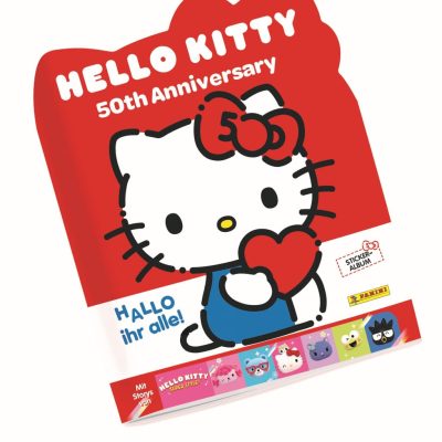 Hello Kitty Sticker Collection Album 50th Anniversary *German Version*