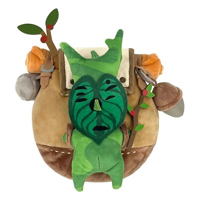 The Legend of Zelda: Tears of the Kingdom Plüss Figura ZP04 Korok with Backpack Brown 17 cm