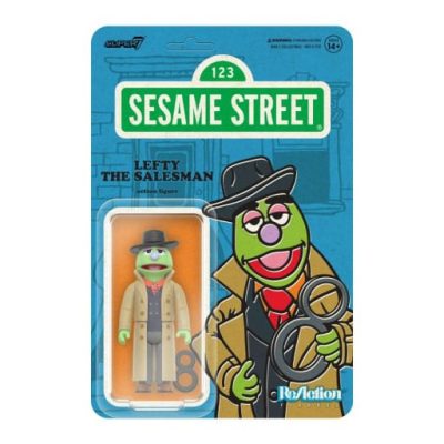 Sesame Street ReAction Akciófigura Wave 02 Lefty the Salesman 10 cm