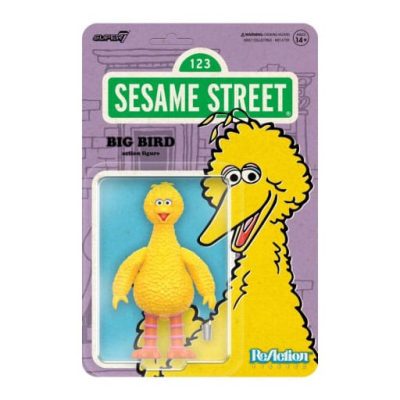 Sesame Street ReAction Akciófigura Wave 03 Big Bird 10 cm