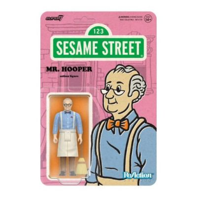 Sesame Street ReAction Akciófigura Wave 03 Mr. Hooper 10 cm