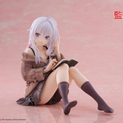 Wandering Witch: The Journey of Elaina PVC Szobor Desktop Cute Figura Elaina Casual Clothes Ver. 13 cm
