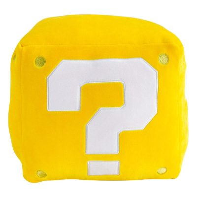 Super Mario Mocchi-Mocchi Plüss Figura Mega Question Mark Block 22 cm
