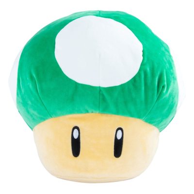 Super Mario Mocchi-Mocchi Mega Plüss Figura 1-Up Mushroom 36 cm