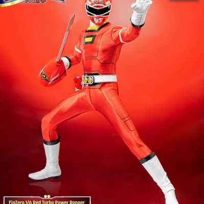 Power Rangers Turbo FigZero Akciófigura 1/6 Red Turbo Power Ranger 30 cm