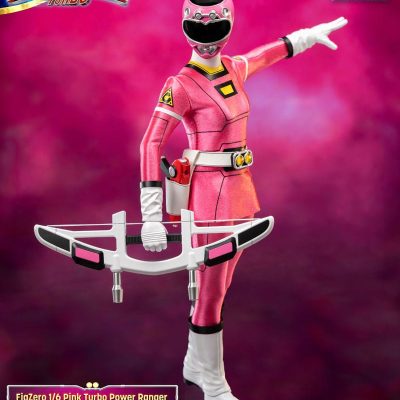 Power Rangers Turbo FigZero Akciófigura 1/6 Pink Turbo Power Ranger 30 cm