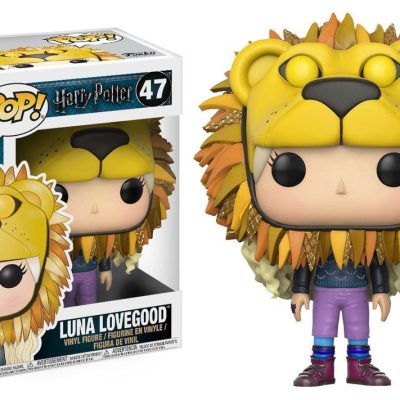 Harry Potter POP! Movies Vinyl Figura Luna Lovegood with Lion Head 9 cm