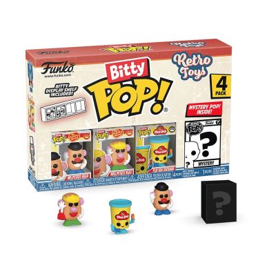 Retro Toys Bitty POP! Vinyl Figura 4-Pack Mr. Potato Head 25 cm