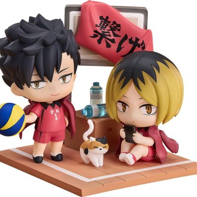 Haikyu!! Qset Mini-Figura 2-Pack Tetsuro Kuroo & Kenma Kozume 9 cm