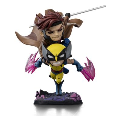 X-Men 97 Mini Co. PVC Figura Gambit and Wolverine 23 cm
