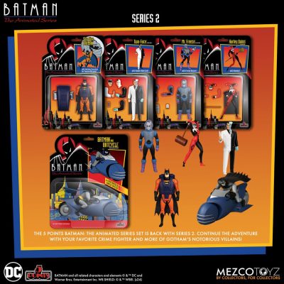 Batman: The Animated Series 2 5 Points Akciófigura Deluxe Box Set 9 cm