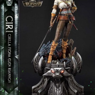 The Witcher 3: Wild Hunt Museum Masterline Szobor 1/3 Wild Hunt Ciri Fiona Elen Riannon Bonus Version 81 cm