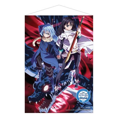 That Time I Got Reincarnated as a Slime Wallscroll Rimuru Shizue and Veldora The Storm Dragon 50 x 70 cm