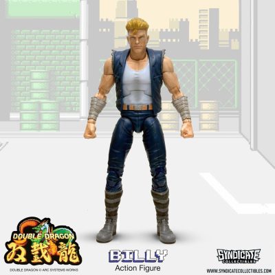Double Dragon Deluxe Akciófigura 1/12 Billy 18 cm