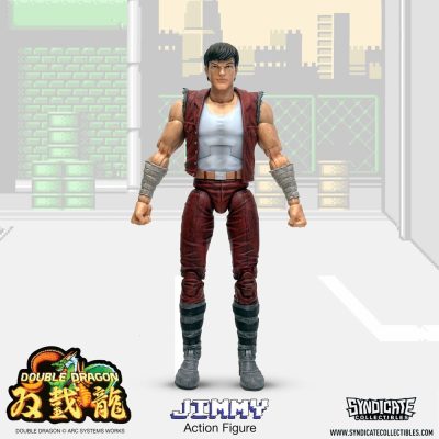 Double Dragon Deluxe Akciófigura 1/12 Jimmy 18 cm