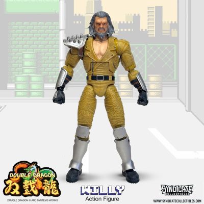 Double Dragon Deluxe Akciófigura 1/12 Willy 18 cm