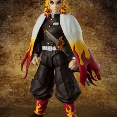 Demon Slayer: Kimetsu no Yaiba S.H.Figuarts Akciófigura Kyojuro Rengoku 15 cm