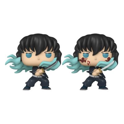 Demon Slayer: Kimetsu no Yaiba POP! Animation Vinyl Figura Muichiro (Attack) w/CH 9 cm Assortment (6)