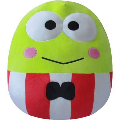 Squishmallows Plüss Figura Sanrio Core Keroppi Red Striped Suit 25 cm