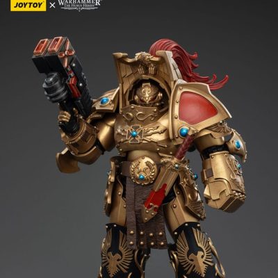 Warhammer The Horus Heresy Akciófigura 1/18 Legio Custodes Aquilon Terminator Squad Aquilon with twin-linked Adrathic Destructor 14 cm