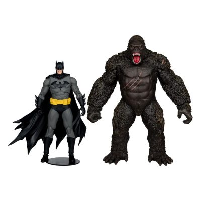 DC Justice League Monsterverse DC Multiverse Akciófigura 2-Pack Batman & Kong 29 cm