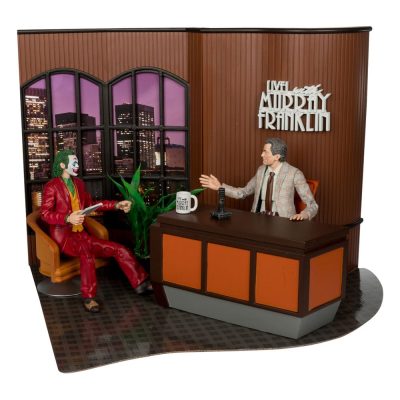 Joker DC Multiverse (Joker Movie) Deluxe Colllector Akciófigura The Joker (Live with Murray Franklin) Limited Edition 18 cm