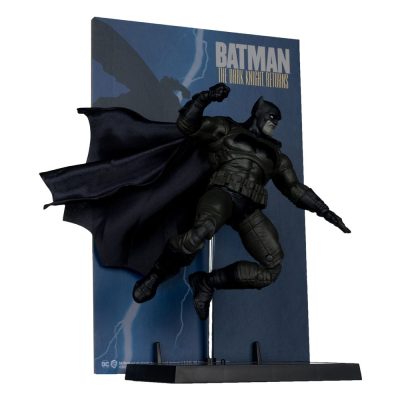 DC Multiverse McFarlane Cover Recreations Akciófigura Batman (Batman: The Dark Knight Returns #1) (Gold Label) 18 cm