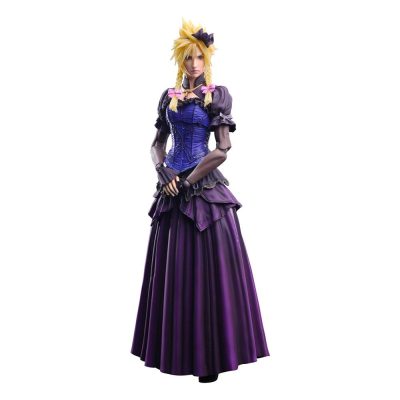 Final Fantasy VII Remake Play Arts Kai Akciófigura Cloud Strife Dress Ver. 28 cm