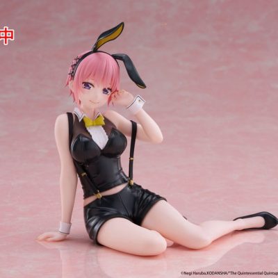 The Quintessential Quintuplets 3 PVC Szobor Desktop Cute Figura Ichika Nakano Bunny Ver. 13 cm