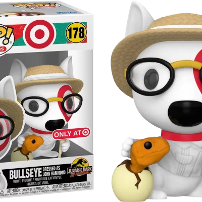Bullseye Dressed as John Hammond #178 Target Exclusive Funko Pop! figura