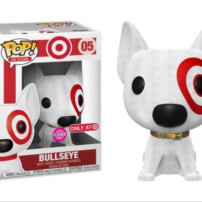 Bullseye (Gold Collar) #05 Flocked Target Exclusive Funko Pop! figura