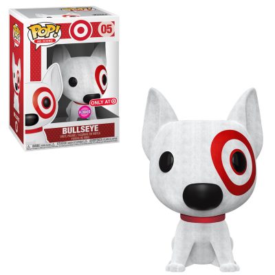 Bullseye (Red Collar Original) #05 Flocked Target Exclusive Funko Pop! figura