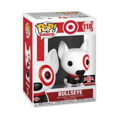 Bullseye (Target Con) #118 Target Con Exclusive Funko Pop! figura