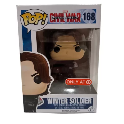 Captain America Winter Soldier (No Arm) #168 Target Exclusive Funko Pop! figura