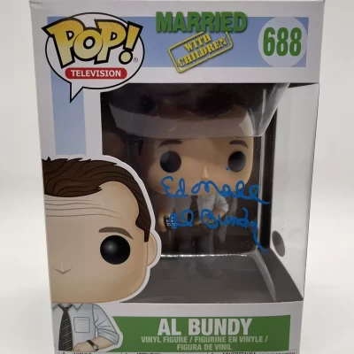 Married... with Children Ed O’Neill aláírt Al Bundy #688 Funko Pop! figura (Egy rém rendes család)