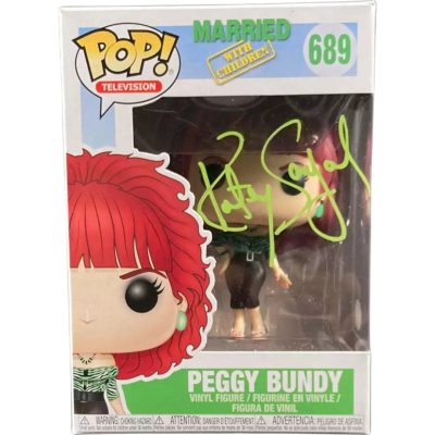 Married... with Children Katey Sagal aláírt Peggy Bundy #689 Funko Pop! figura (Egy rém rendes család)