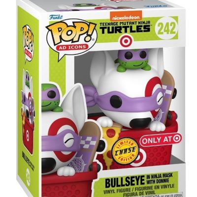 Teenage Mutant Ninja Turtles Bullseye in Ninja Mask with Donnie #242 Target Exclusive Chase Funko Pop! figura