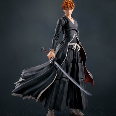 Bleach S.H. Figuarts Akciófigura Ichigo Kurosaki Getsugatensho 16 cm